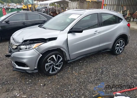 2019 Honda Hr-V Sport z USA, uszkodzony, nr VIN 3CZRU6H19KM742922